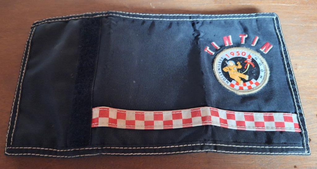 Portefeuille Tintin, Bijoux, Sacs & Beauté, Porte-monnaie & Portefeuilles, Utilisé, Noir, Enlèvement
