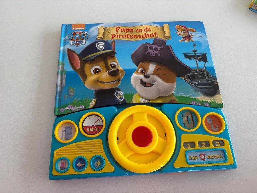 2 kinderboeken van Paw Patrol (zoekboek en boek met geluid), Ophalen, Zo goed als nieuw, Nickelodeon, 1 tot 2 jaar