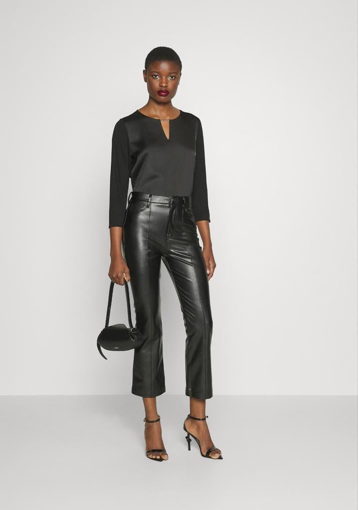 Pantalon 7 For All mankind en similicuir noir taille 30, Enlèvement ou Envoi, Comme neuf, Noir