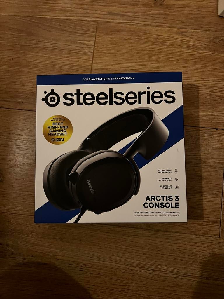 Steelseries Arctis 3 console, Ophalen, Nieuw, Gaming headset, Bedraad