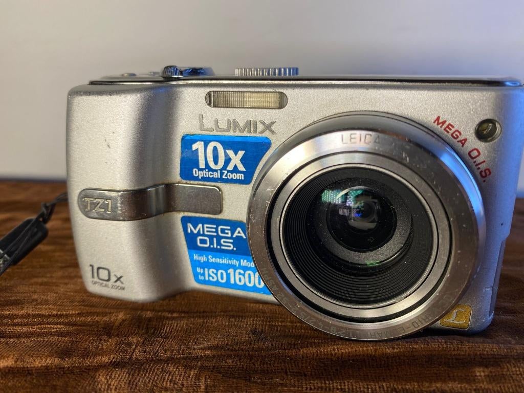 Panasonic Lumix DMC-TZ1 Digitale Camera 10x Zoom  Vintage, Verzenden, Compact, Zo goed als nieuw, 5 Megapixel