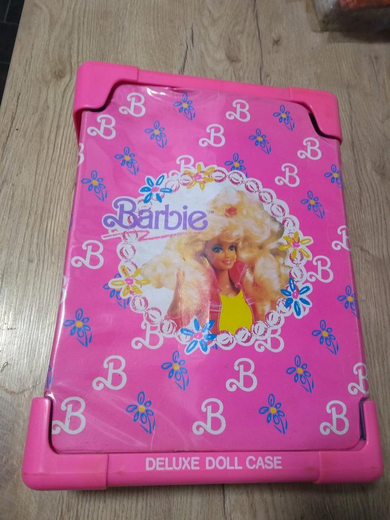 Vintage 1991 barbie koffertje, Verzamelen, Ophalen of Verzenden, Gebruikt