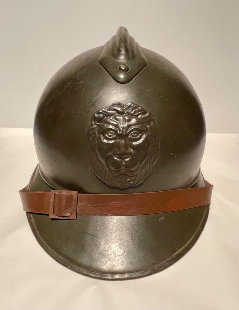 Belgische "Adrian" helm model 1915., Ophalen of Verzenden, Landmacht, Helm of Baret