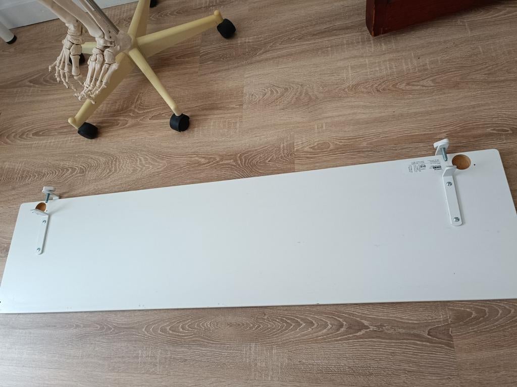 Back support for desk, Ophalen