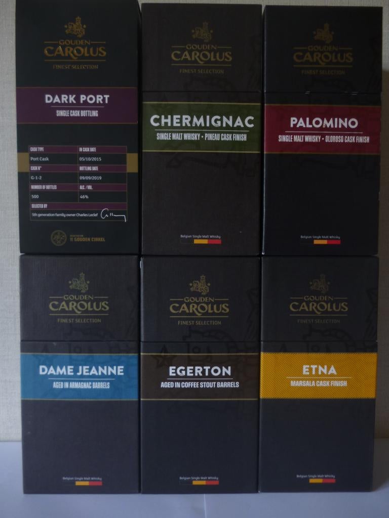 Gouden Carolus Whisky Finest Selection (exclusief) VOLLEDIG, Verzamelen, Ophalen of Verzenden, Nieuw, Overige typen, Vol