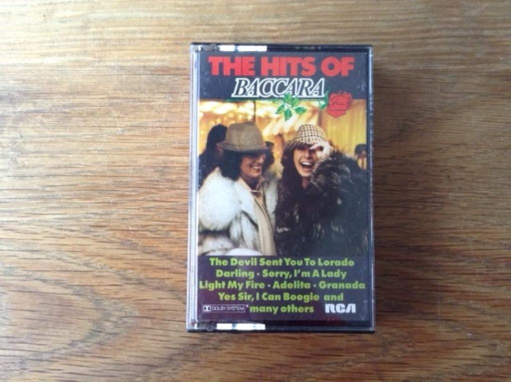 muziekcassette baccara, Cd's en Dvd's, Ophalen of Verzenden, Pop, 1 bandje, Origineel