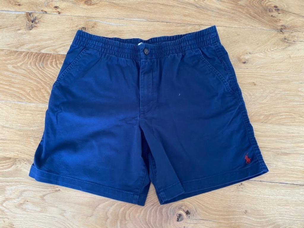 Donkerblauwe short Polo Ralph Lauren, Broek, Gebruikt, Ophalen of Verzenden, Polo Ralph Lauren