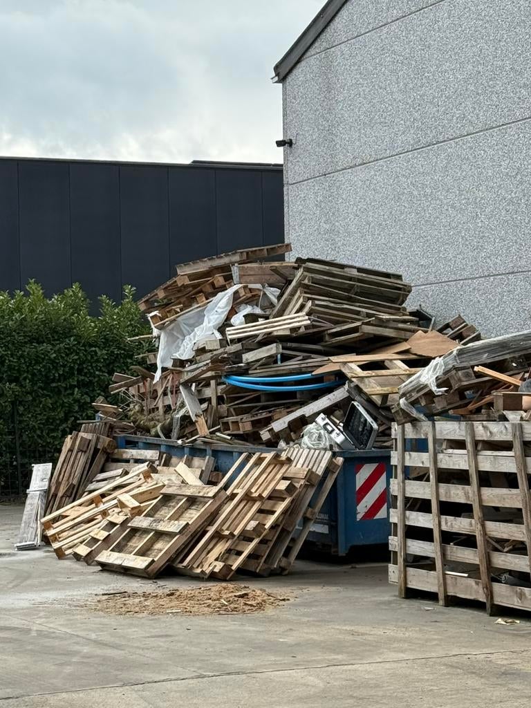 Gratis pallet brandhout, 6 m³ of meer, Ophalen, Overige houtsoorten