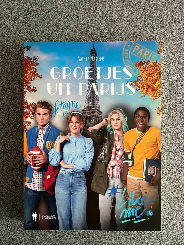 Boek #LikeMe - Groetjes uit Parijs, Boeken, Ophalen of Verzenden, Nieuw