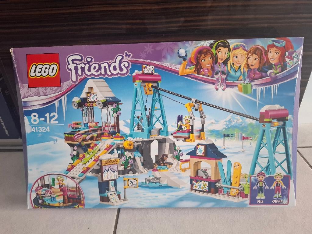 Lego friends skipiste 41324, Ophalen, Gebruikt, Complete set, Lego