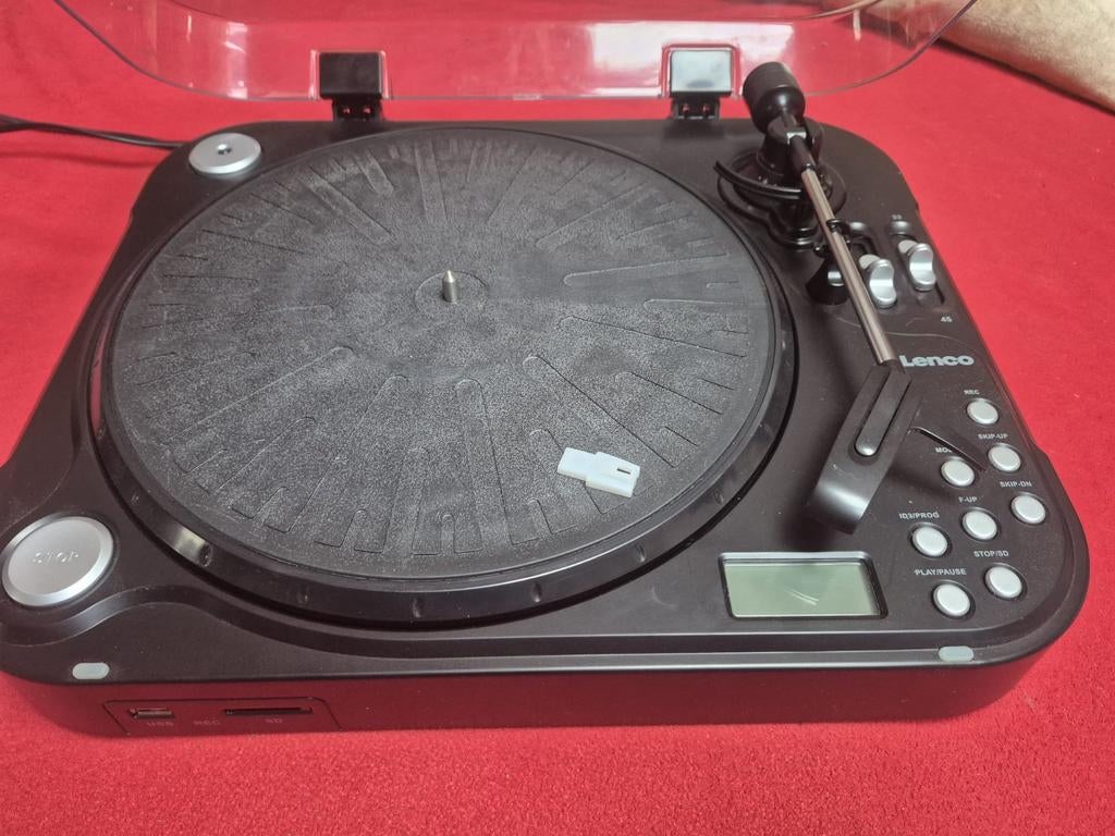 Lenco L 71 platenspeler, Ophalen