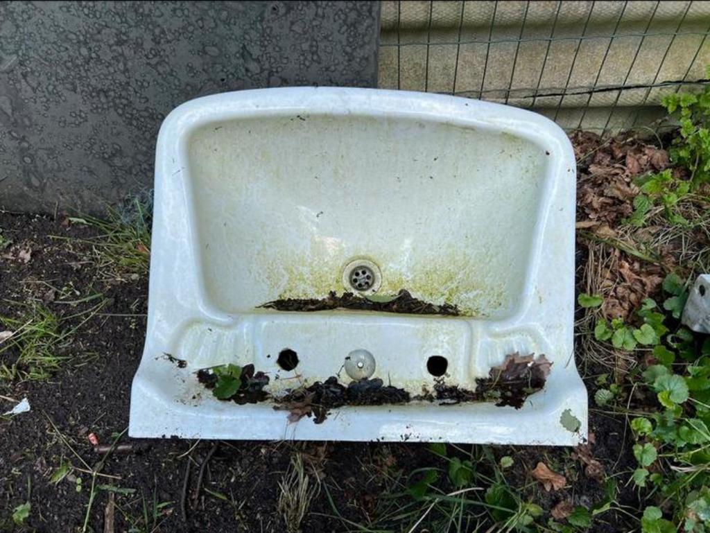 Lavabo, Jardin & Terrasse, Enlèvement, Utilisé