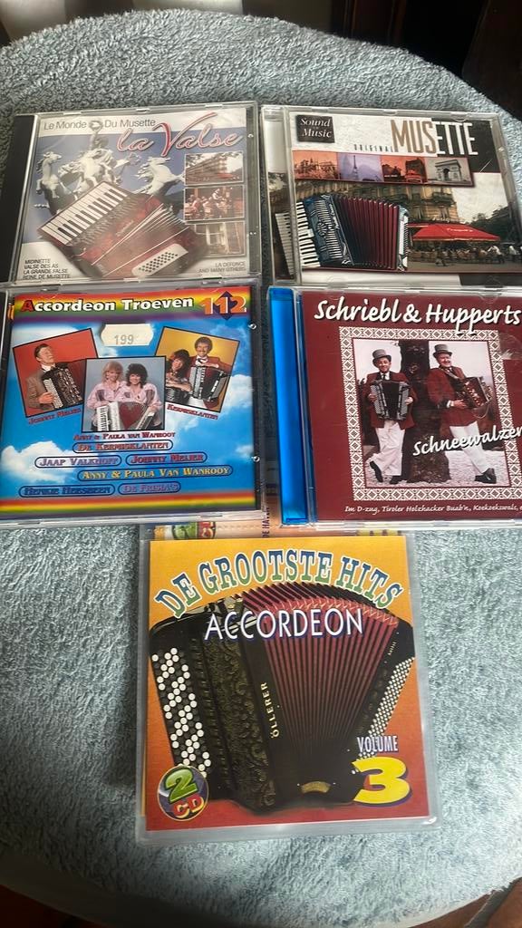 CD de musique pour accordéon, CD & DVD, Enlèvement ou Envoi, Comme neuf
