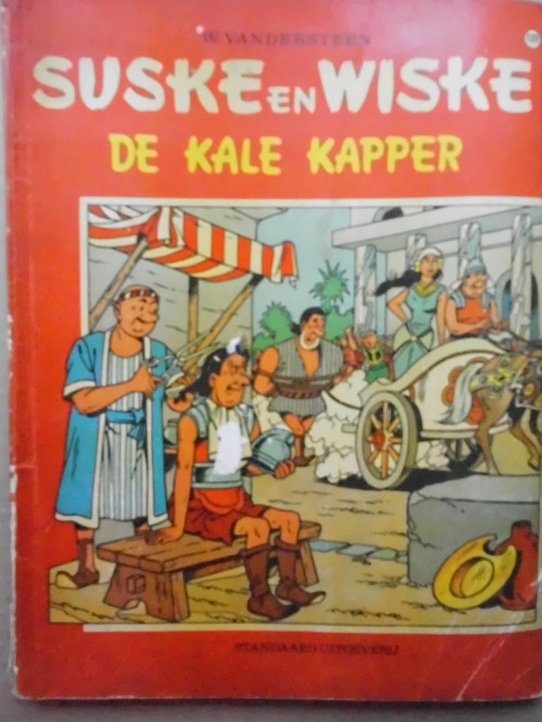 Suske en Wiske - De kale kapper, Gelezen, Willy Vandersteen, Eén stripboek, Ophalen of Verzenden