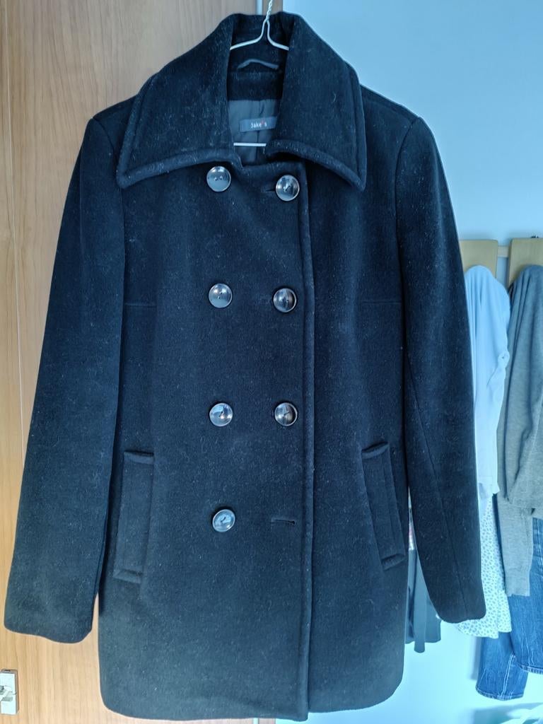 Damesmantel, Kleding | Dames, Jake, Blauw, Ophalen of Verzenden, Zo goed als nieuw