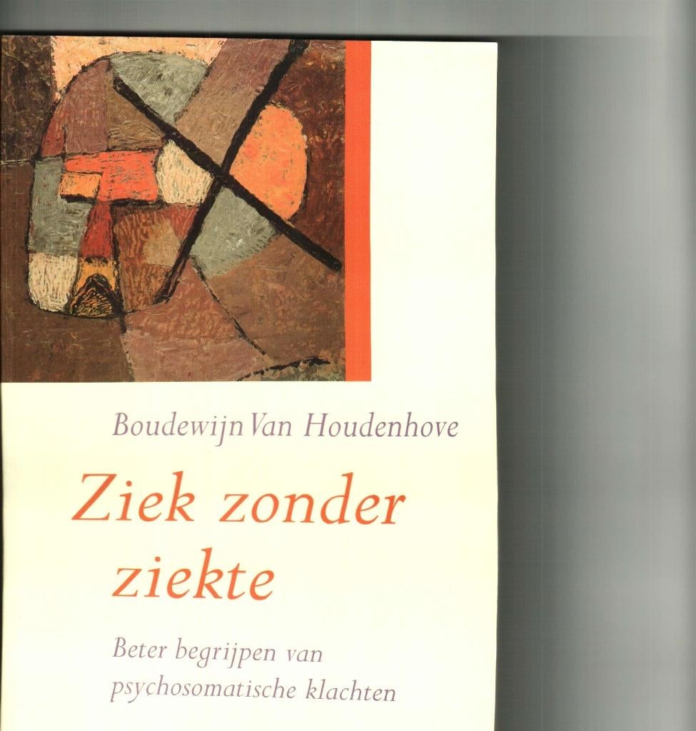 Ziek  zonder ziekte boudewijn van houdenhove 167 blz, Boeken, Ophalen of Verzenden, Zo goed als nieuw