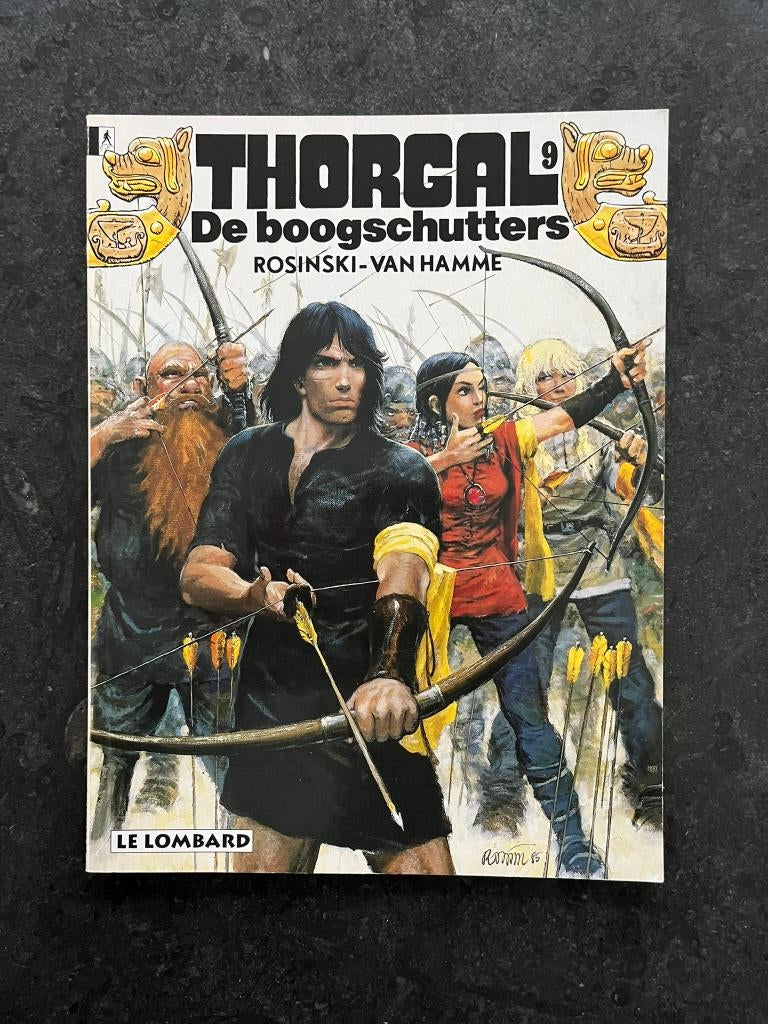 Thorgal 9 - De boogschutters, Boeken, Stripverhalen, Eén stripboek, Ophalen, Nieuw, Rosinski-Van Hamme