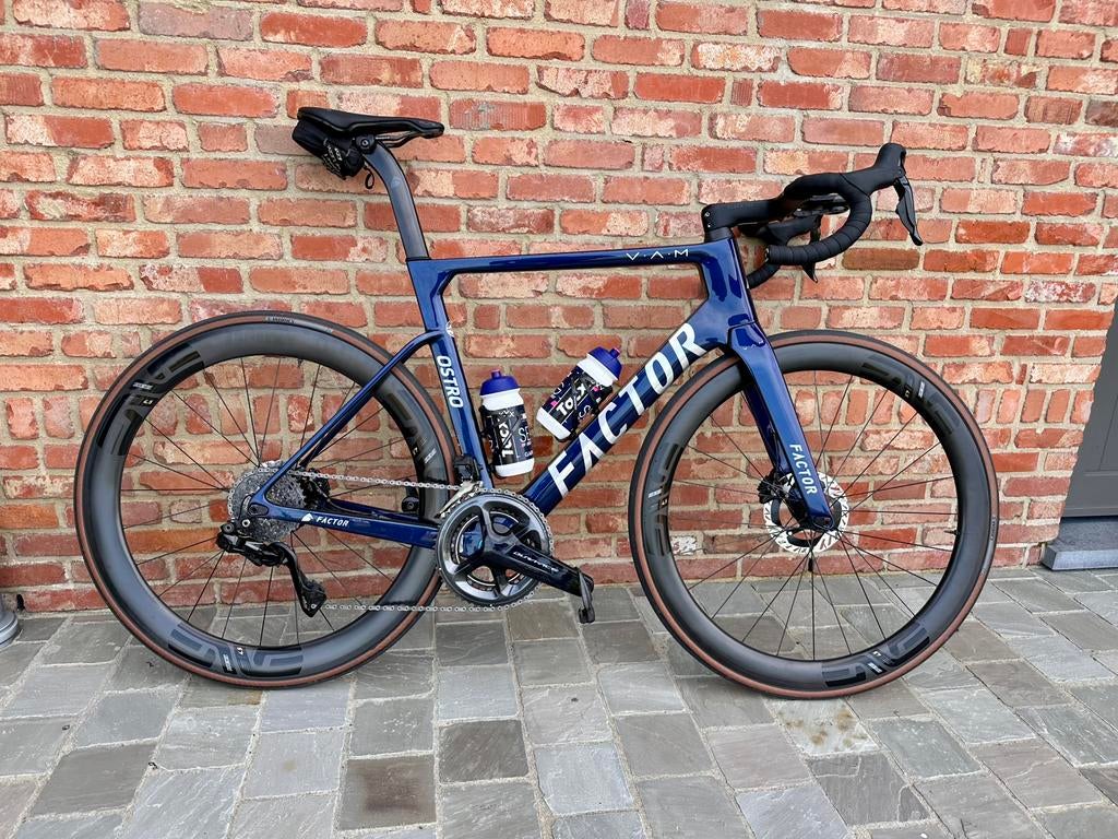Factor Ostro Vam - Dura ace di2 9270, Vélos & Vélomoteurs, Vélos | Vélos de course, Comme neuf, Carbone, 53 à 57 cm, Enlèvement ou Envoi
