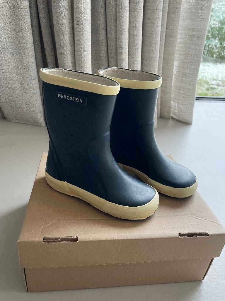 Regenlaarzen Bergstein maat 27 donkerblauw, Kinderen en Baby's, Ophalen, Gebruikt, Jongen of Meisje, Laarzen