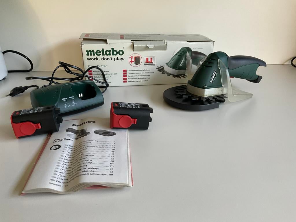 Metabo power cutter, Enlèvement, Comme neuf