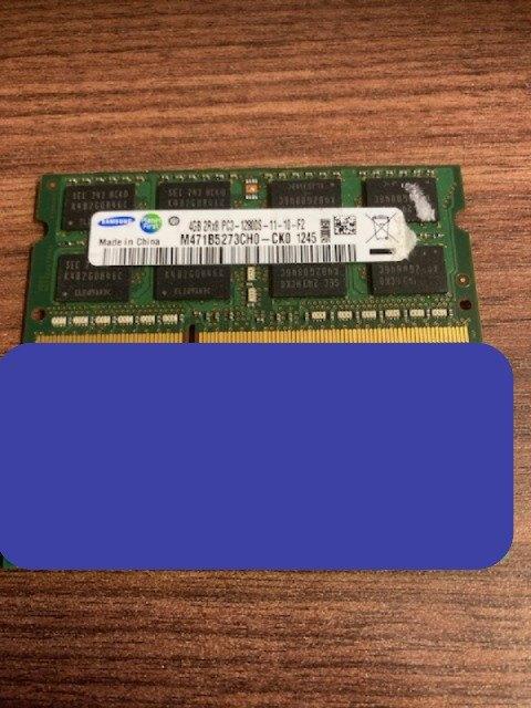 Laptopgeheugen Samsung 4 gb, Computers en Software, RAM geheugen, Ophalen of Verzenden, Laptop, 4 GB