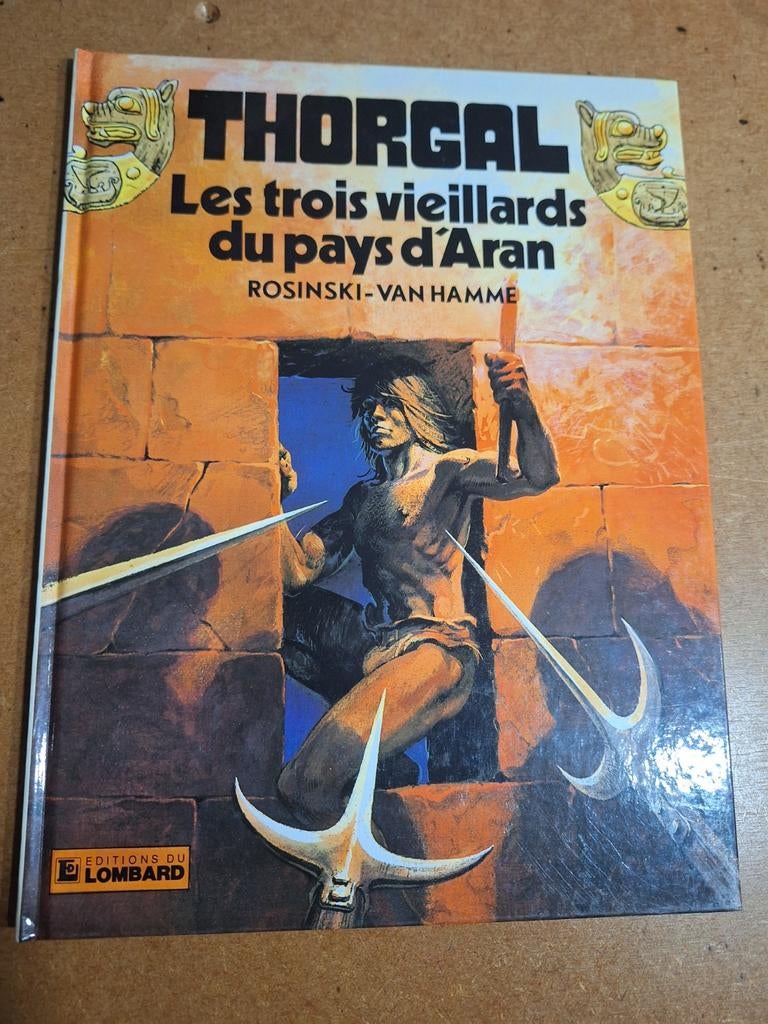thorgal 3 les trois vieillards du pays d aran, Ophalen of Verzenden, Gelezen