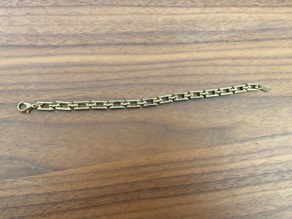 kleine armband, verguld, Ophalen of Verzenden, Gebruikt, Goud, Goud