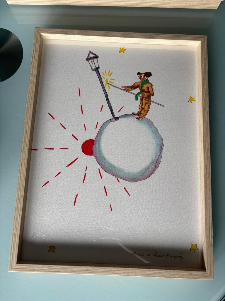 23 litho s van Le petit prince - Antoine de Saint Exupery, Enlèvement, Comme neuf