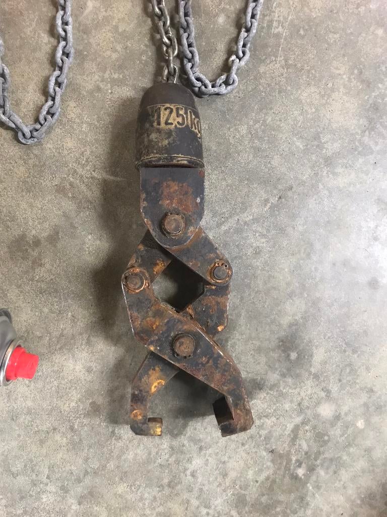 L'outil pour soulever des plaques ou poutrelles125 kg max, Bricolage & Construction, Enlèvement ou Envoi, Utilisé
