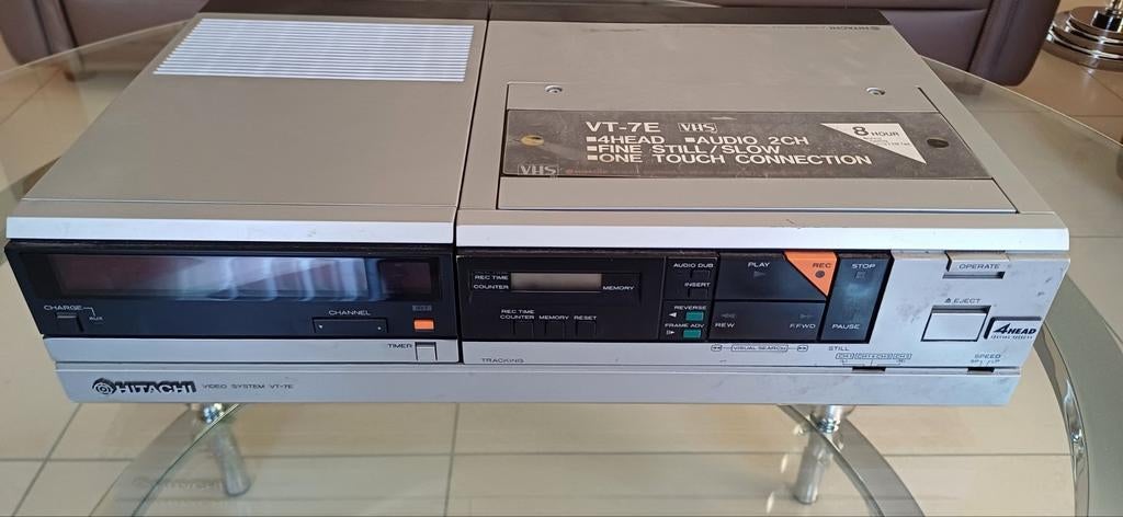Video hitachi vt 7E, TV, Hi-fi & Vidéo, Enlèvement, Utilisé, Lecteur ou enregistreur VHS