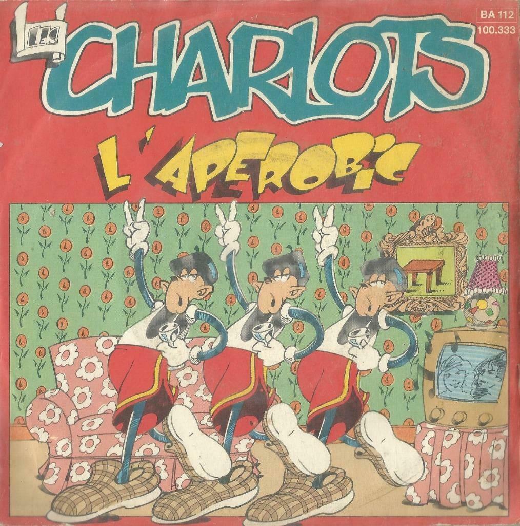 Les Charlots – L’aperobic - Single, Cd's en Dvd's, Vinyl Singles, Gebruikt, Single, Pop, 7 inch, Ophalen of Verzenden