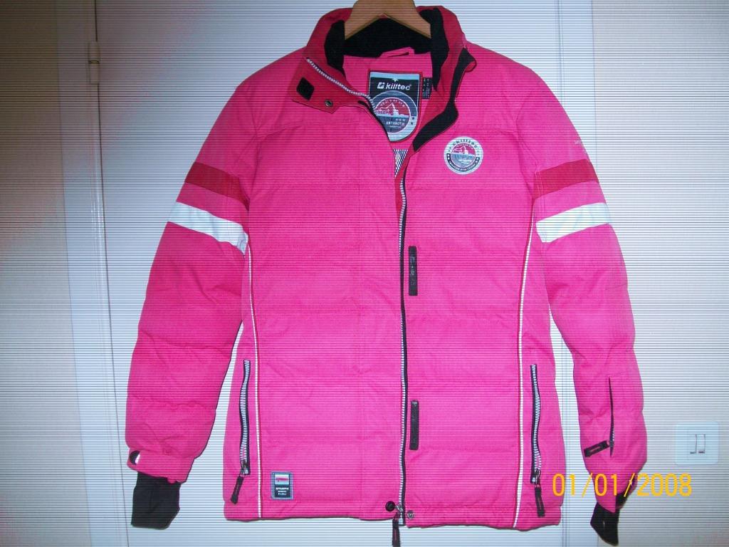 Blouson, manteau, veste de ski rose Killtec de taille 164, Enlèvement, Utilisé, Manteau