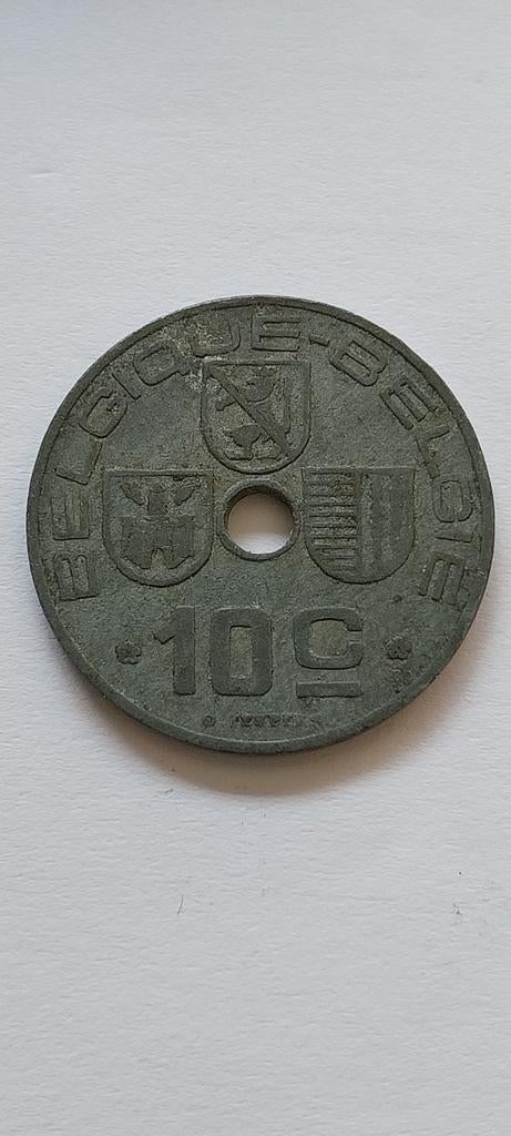 10 cent 1942 frans vlaams, Verzenden, Metaal, Losse munt