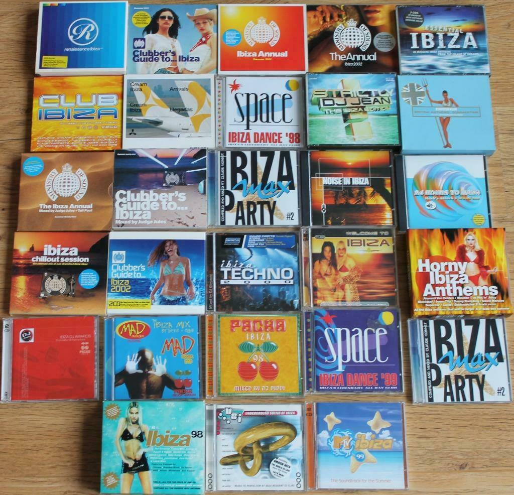 60 CDs "IBIZA" (voir photos) - Liste disponible, Enlèvement ou Envoi, Autres genres