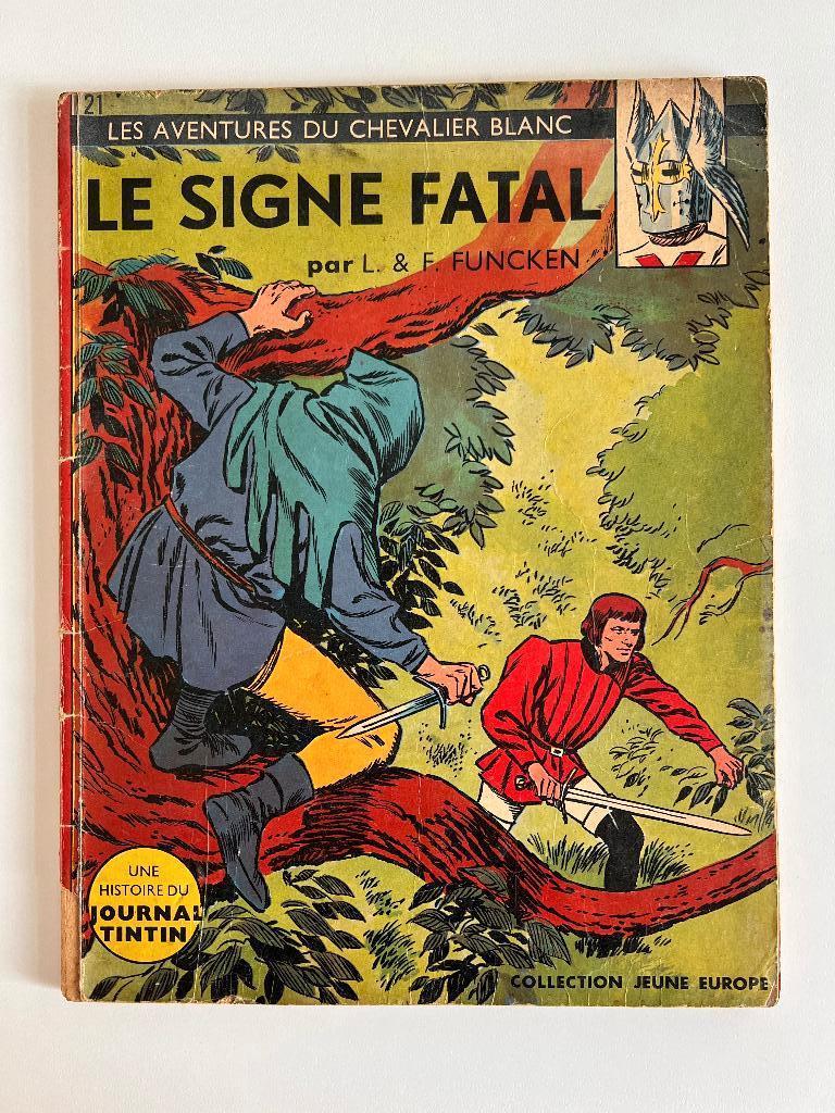BD Les aventures du chevalier blanc Le signe fatal, Livres, BD, Utilisé, Une BD, Enlèvement ou Envoi