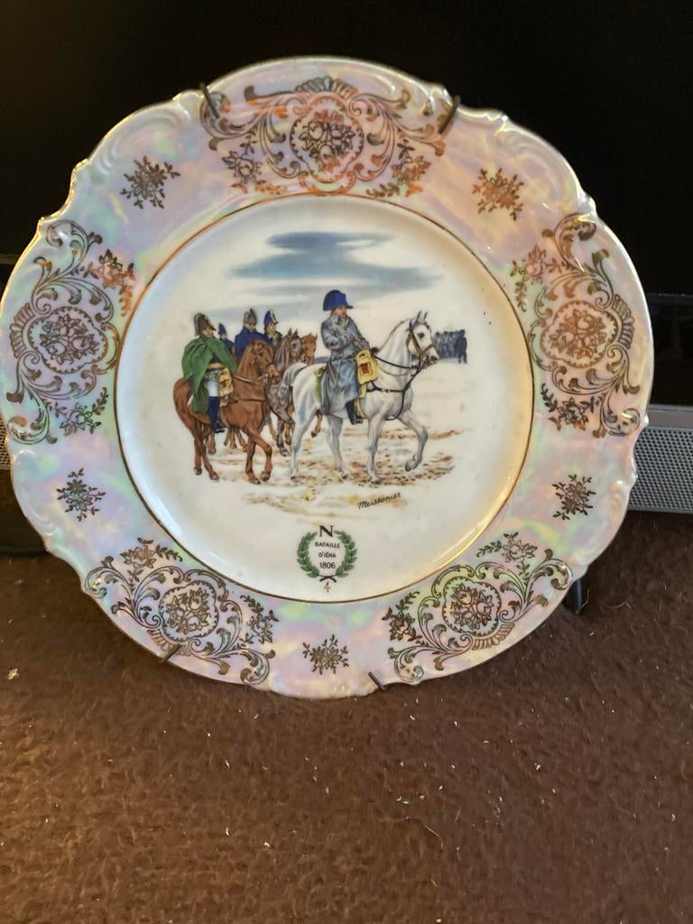 Decoratief bord Napoleon, Ophalen