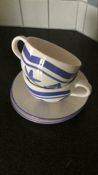 Lot tasse (bol) + sous tasse