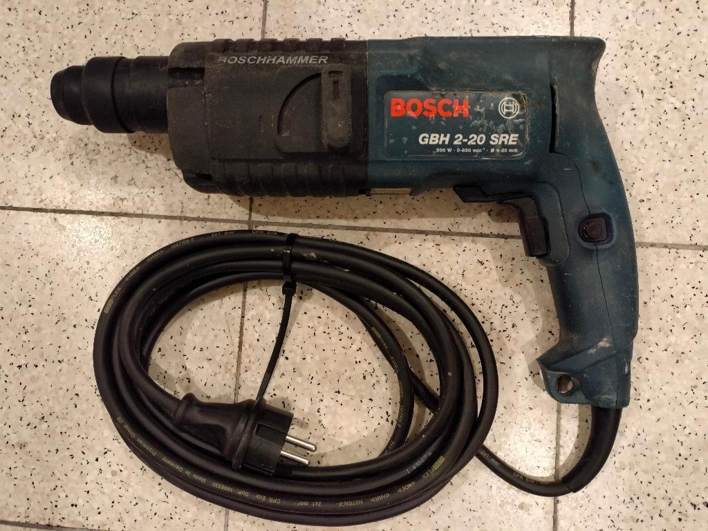 Perforateur Bosch GBH 2-20SRE, Doe-het-zelf en Bouw, Ophalen, Gebruikt, Boor- en Schroefmachine, Variabele snelheid