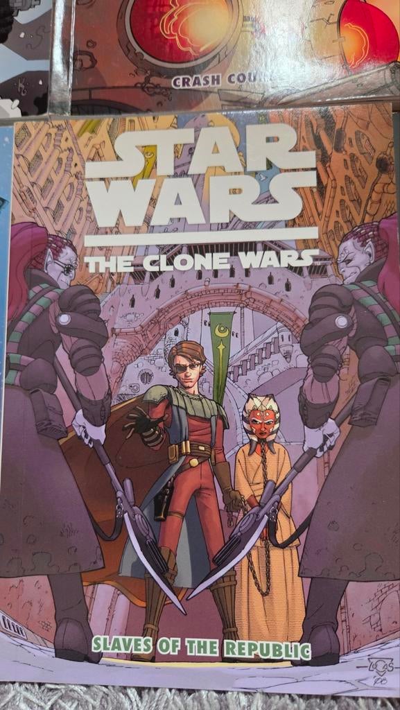 Star Wars The Clone Wars, set 13 comics, Enlèvement