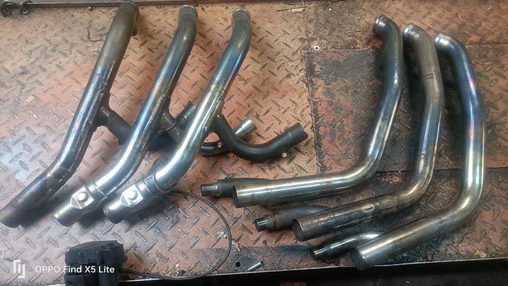 Harley-Davidson dyna voorste uitlaatbochten, Motoren, Ophalen of Verzenden