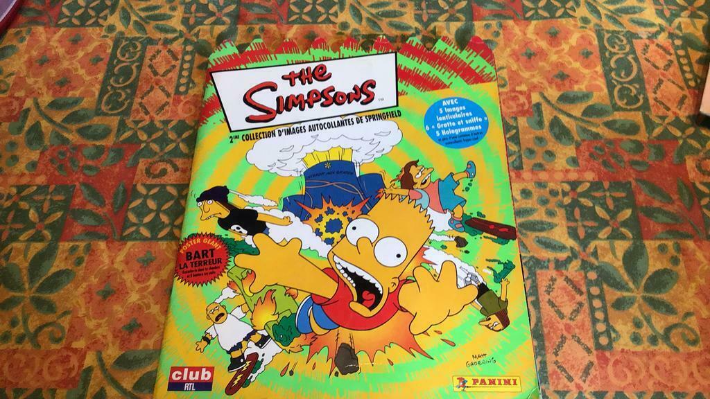 The simpsons (s), Ophalen of Verzenden, Gelezen, Panini, Plaatjesalbum
