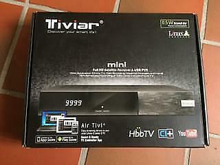 Tiviar satellietontvanger Full HD, Ophalen, Zo goed als nieuw, HDMI