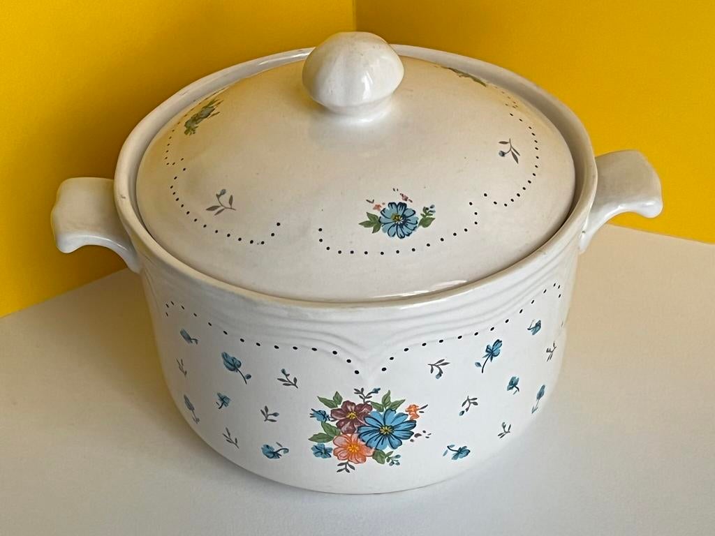 Stenen potje met deksel., Ophalen of Verzenden, Nieuw
