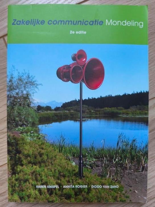 Zakelijke communicatie - Mondeling - 2e editie, Enlèvement ou Envoi, Comme neuf, Néerlandais, Diddo van Zand; Karen Knispel; Annita Rogier