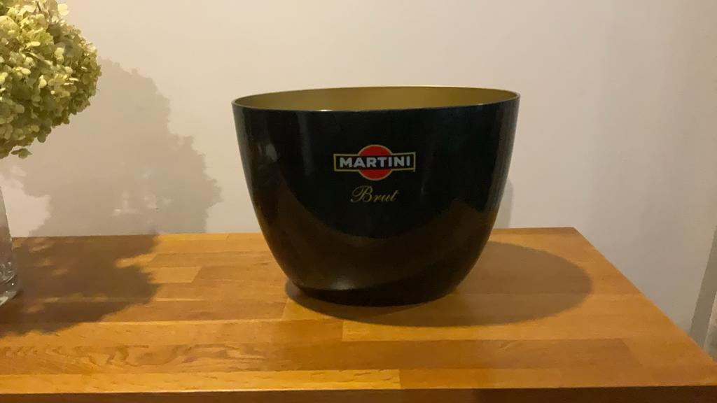 Wijnkoeler met opdruk ”MARTINI”, Huis en Inrichting, Ophalen of Verzenden, Gebruikt, Kunststof