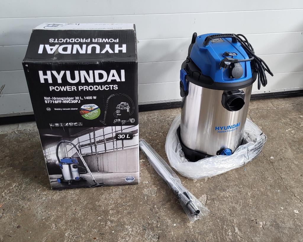 Hyundai 57716FF HVC30PJ Werkplaatsstofzuiger waterzuiger, Ophalen of Verzenden, Nieuw