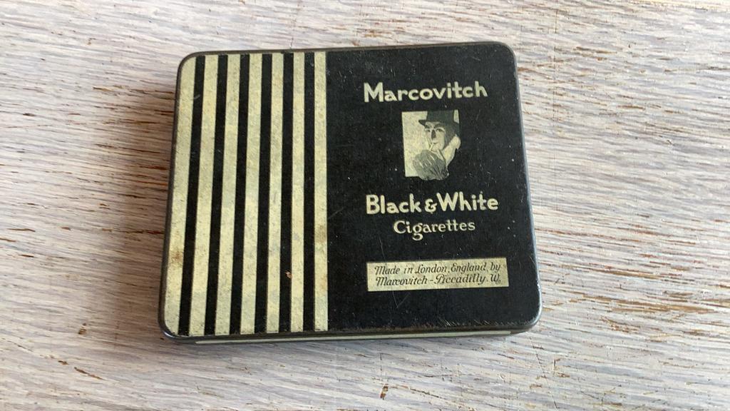 Blik Marcovitch cigarettes, Enlèvement ou Envoi, Utilisé