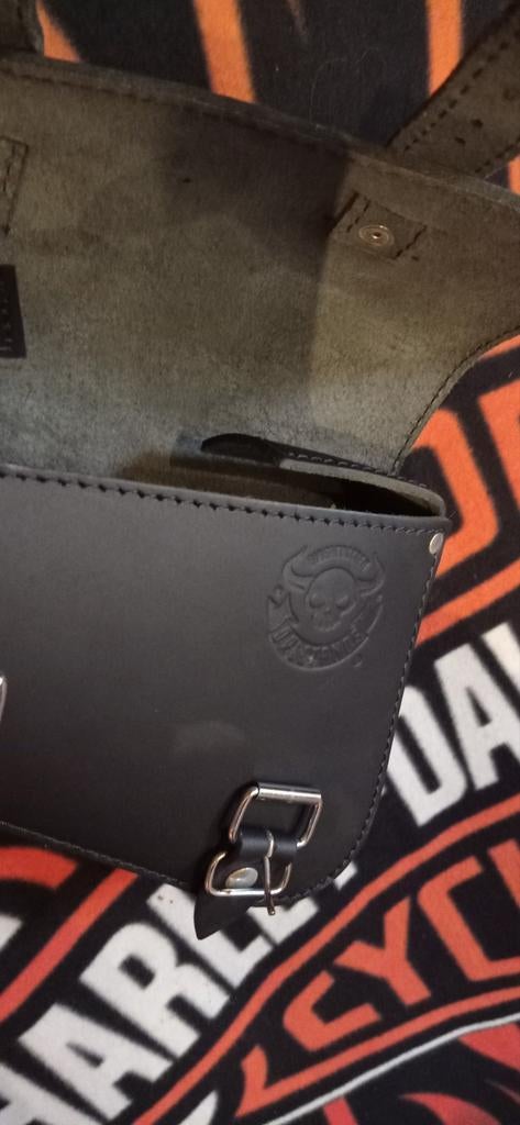 Nieuwe leren tas van Orletanos/Harley Davidson, Motoren, Ophalen of Verzenden, Nieuw