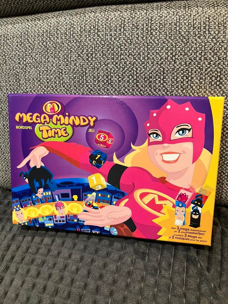 Jeu de société Mega Mindy Time Studio 100, Hobby & Loisirs créatifs, Enlèvement ou Envoi, Comme neuf