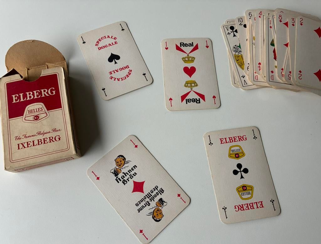 Speelkaarten Elberg, Verzamelen, Merken en Reclamevoorwerpen, Ophalen of Verzenden, Zo goed als nieuw